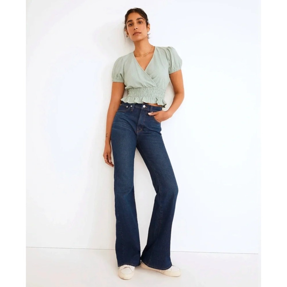Madewell Womens The Vintage Flare Jean Size 27 Blue Dark Wash